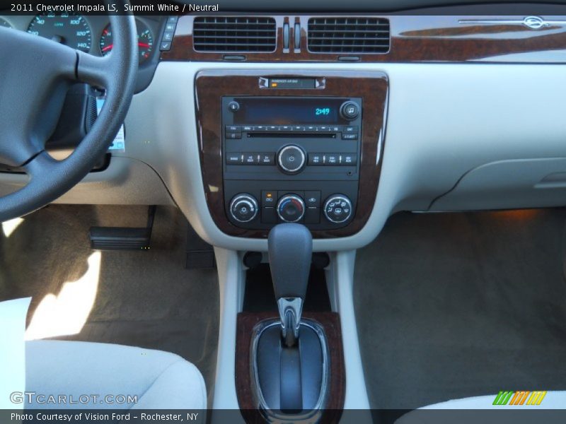 Summit White / Neutral 2011 Chevrolet Impala LS