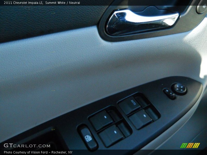 Summit White / Neutral 2011 Chevrolet Impala LS