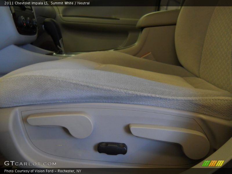 Summit White / Neutral 2011 Chevrolet Impala LS