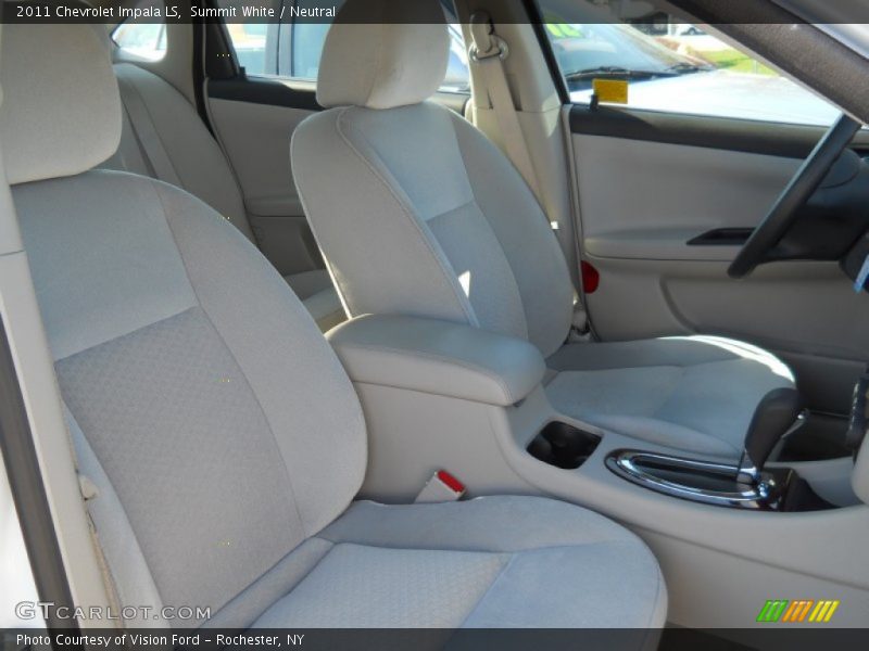 Summit White / Neutral 2011 Chevrolet Impala LS