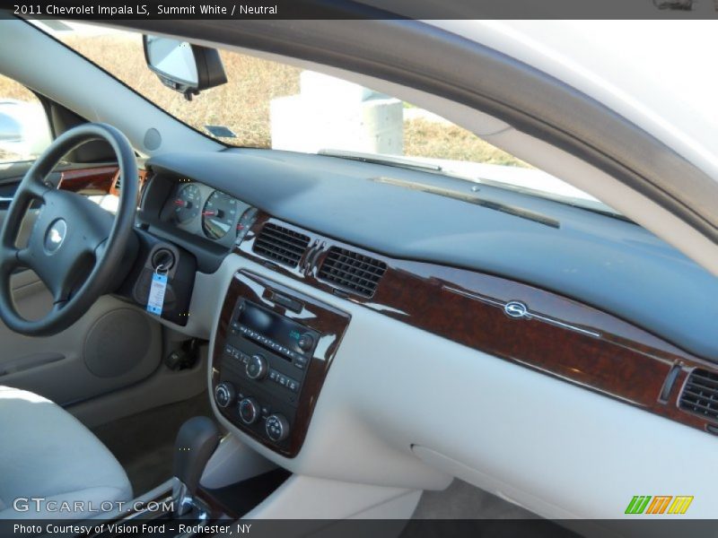 Summit White / Neutral 2011 Chevrolet Impala LS