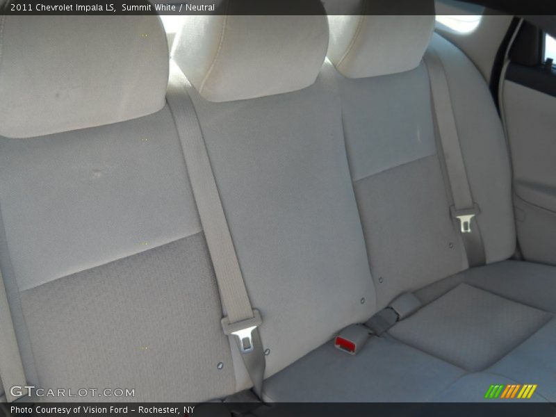 Summit White / Neutral 2011 Chevrolet Impala LS