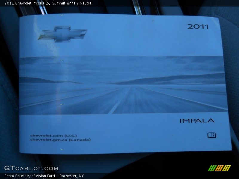 Summit White / Neutral 2011 Chevrolet Impala LS