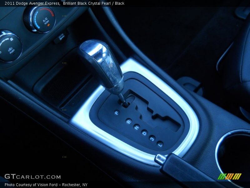 Brilliant Black Crystal Pearl / Black 2011 Dodge Avenger Express