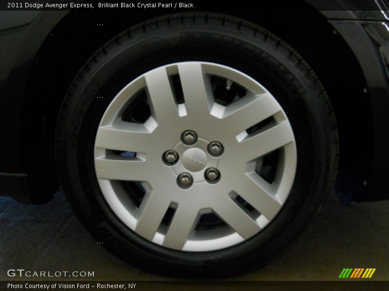 Brilliant Black Crystal Pearl / Black 2011 Dodge Avenger Express