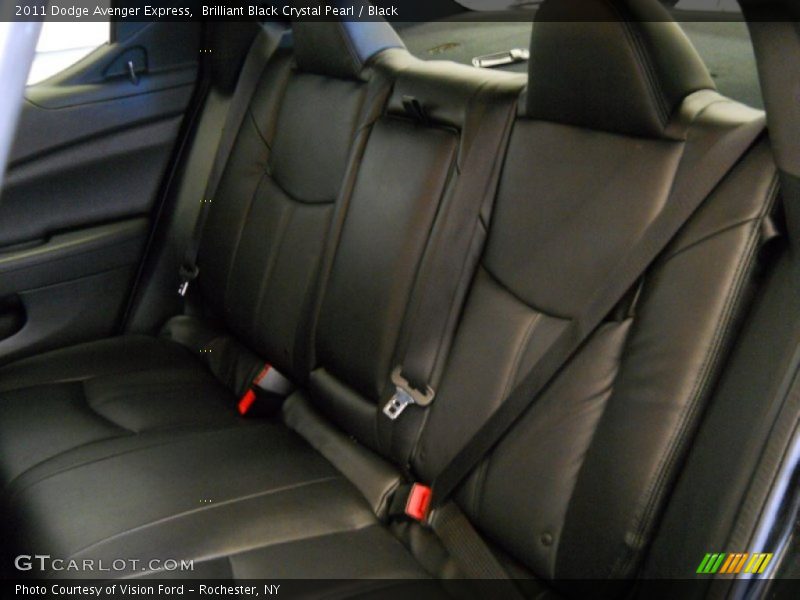 Brilliant Black Crystal Pearl / Black 2011 Dodge Avenger Express