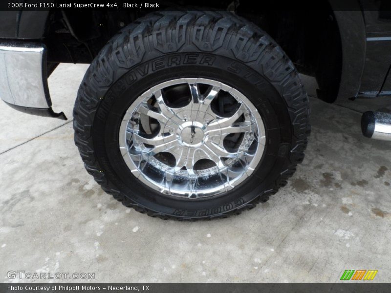 Custom Wheels of 2008 F150 Lariat SuperCrew 4x4