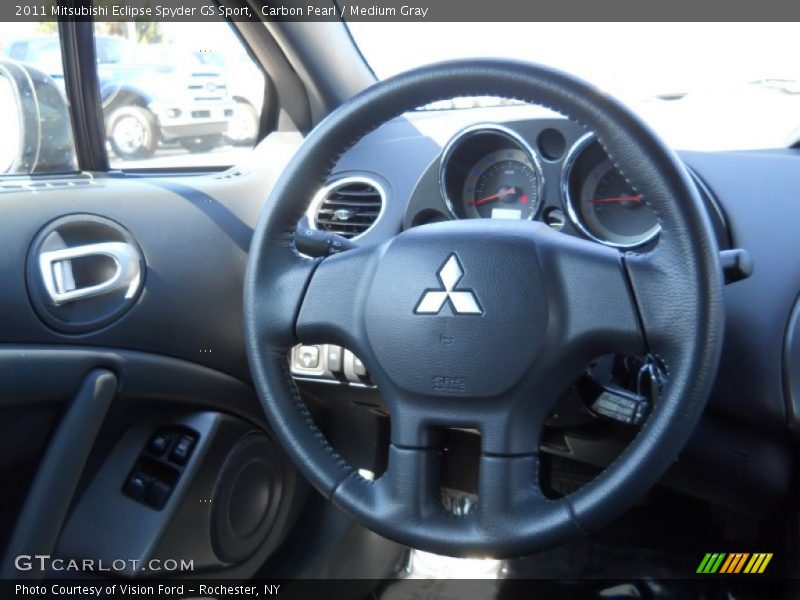 Carbon Pearl / Medium Gray 2011 Mitsubishi Eclipse Spyder GS Sport