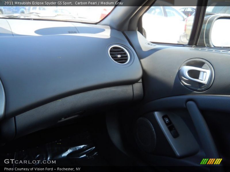 Carbon Pearl / Medium Gray 2011 Mitsubishi Eclipse Spyder GS Sport