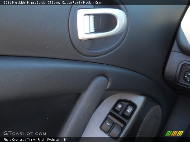Carbon Pearl / Medium Gray 2011 Mitsubishi Eclipse Spyder GS Sport