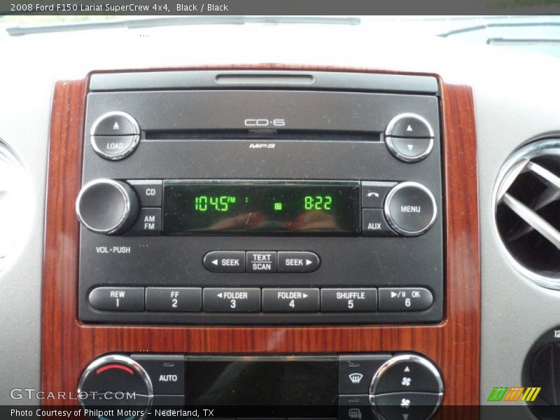 Audio System of 2008 F150 Lariat SuperCrew 4x4