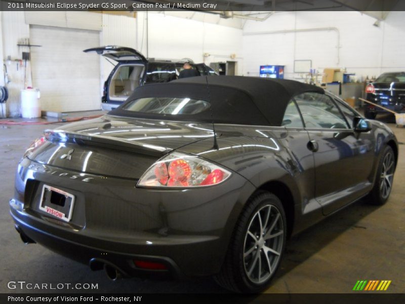 Carbon Pearl / Medium Gray 2011 Mitsubishi Eclipse Spyder GS Sport