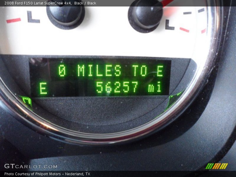 Black / Black 2008 Ford F150 Lariat SuperCrew 4x4