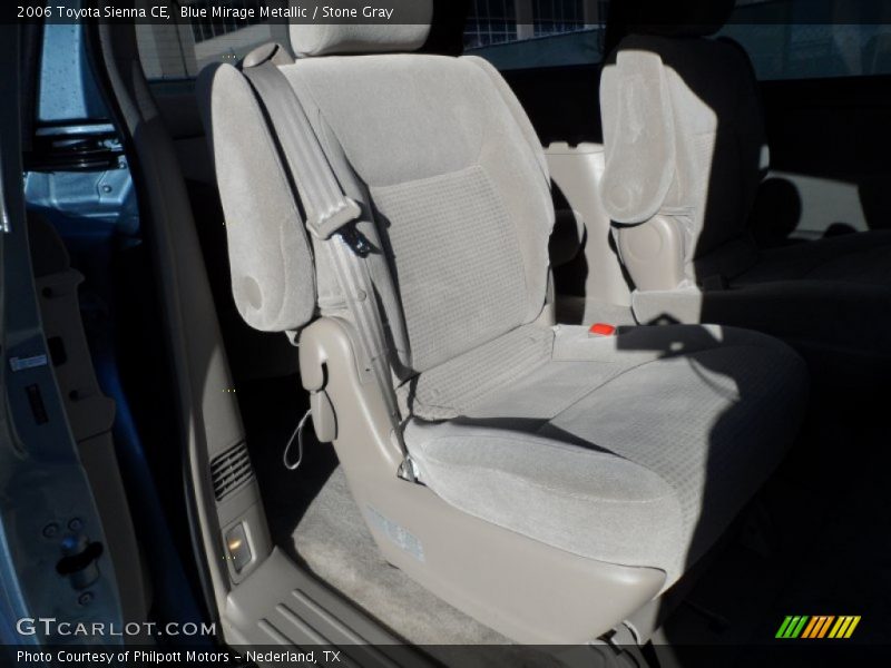Blue Mirage Metallic / Stone Gray 2006 Toyota Sienna CE