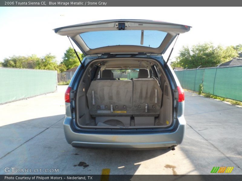 Blue Mirage Metallic / Stone Gray 2006 Toyota Sienna CE