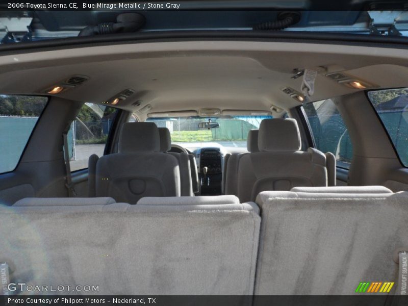 Blue Mirage Metallic / Stone Gray 2006 Toyota Sienna CE