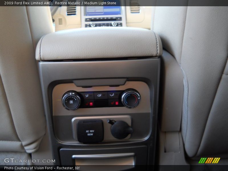 Redfire Metallic / Medium Light Stone 2009 Ford Flex Limited AWD