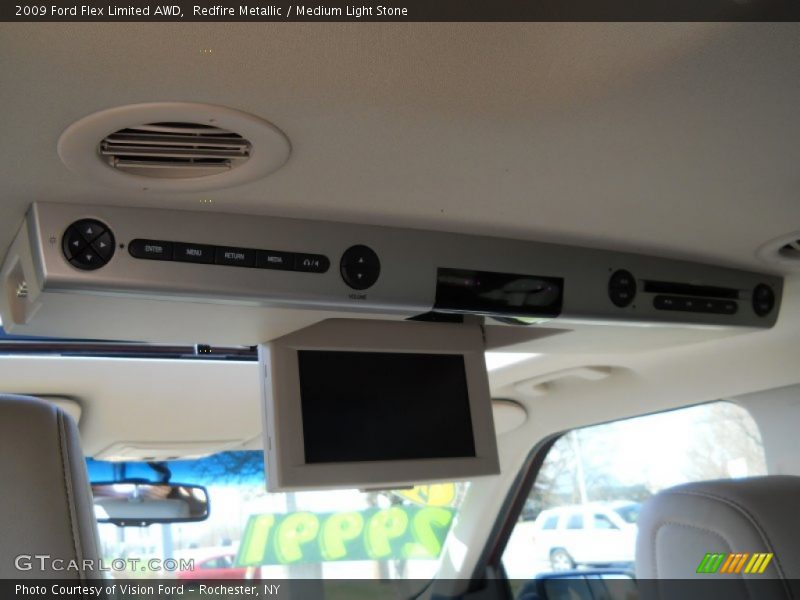 Redfire Metallic / Medium Light Stone 2009 Ford Flex Limited AWD