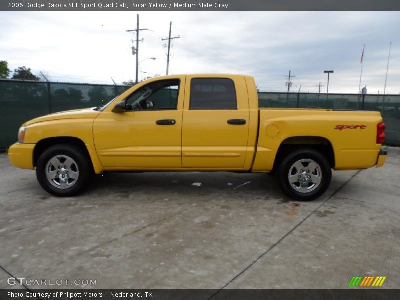  2006 Dakota SLT Sport Quad Cab Solar Yellow