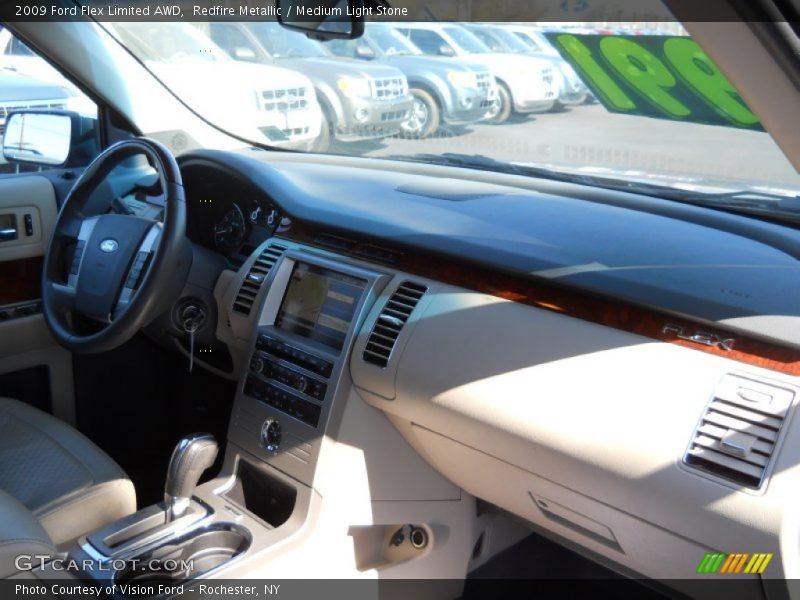 Redfire Metallic / Medium Light Stone 2009 Ford Flex Limited AWD