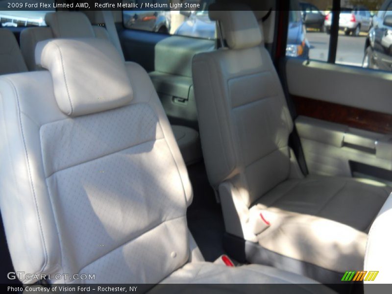 Redfire Metallic / Medium Light Stone 2009 Ford Flex Limited AWD