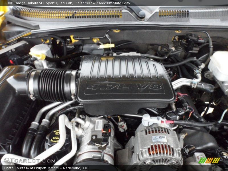  2006 Dakota SLT Sport Quad Cab Engine - 4.7 Liter SOHC 16-Valve PowerTech V8