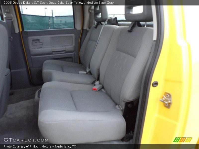 Rear Seat of 2006 Dakota SLT Sport Quad Cab