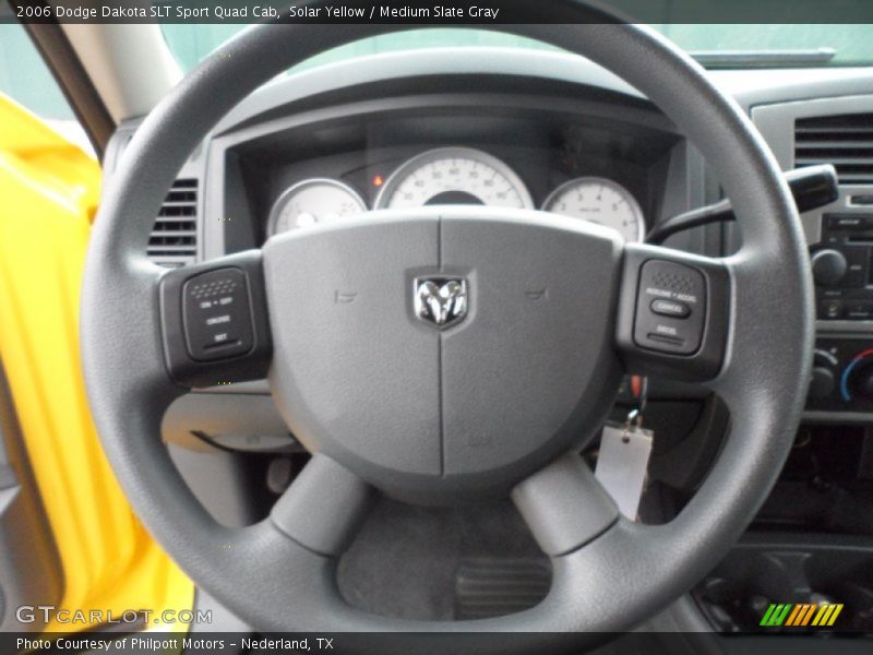  2006 Dakota SLT Sport Quad Cab Steering Wheel