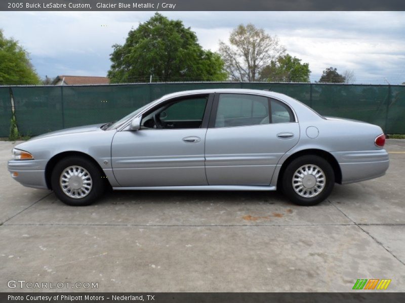 Glacier Blue Metallic / Gray 2005 Buick LeSabre Custom