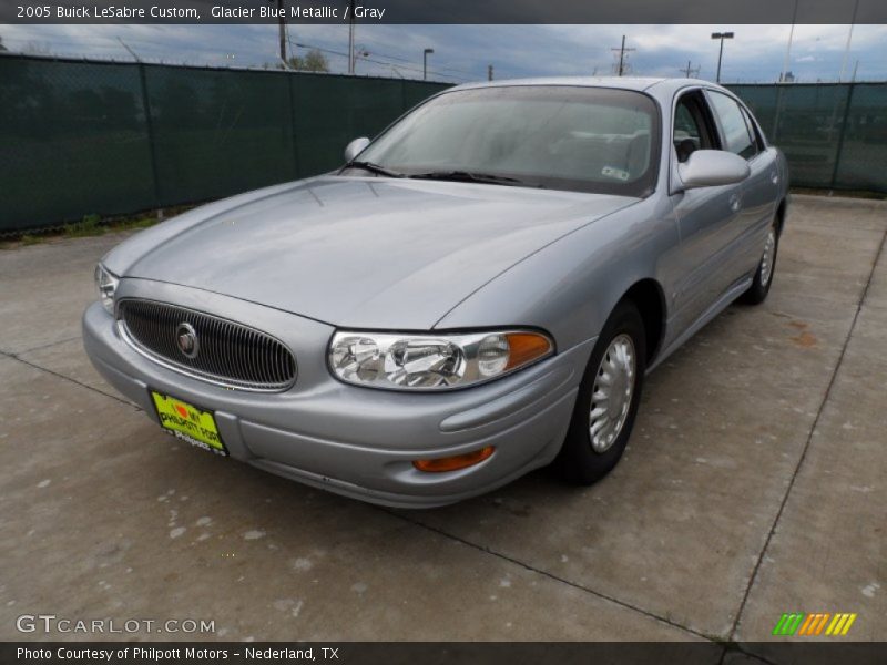 Glacier Blue Metallic / Gray 2005 Buick LeSabre Custom