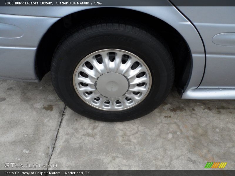 Glacier Blue Metallic / Gray 2005 Buick LeSabre Custom