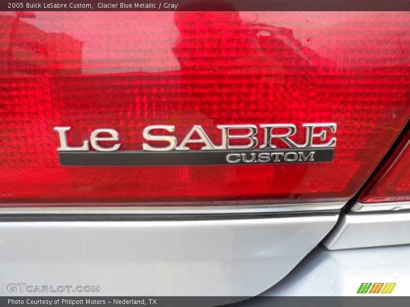 Glacier Blue Metallic / Gray 2005 Buick LeSabre Custom