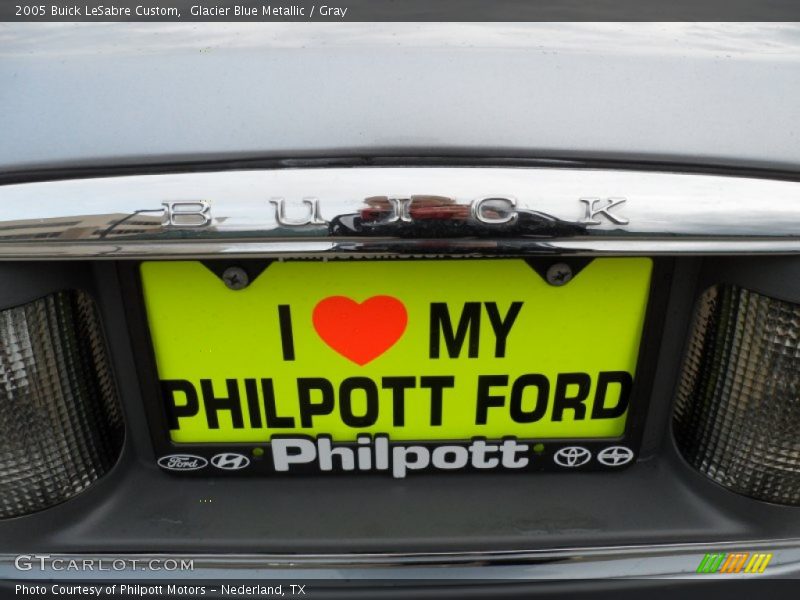 Glacier Blue Metallic / Gray 2005 Buick LeSabre Custom
