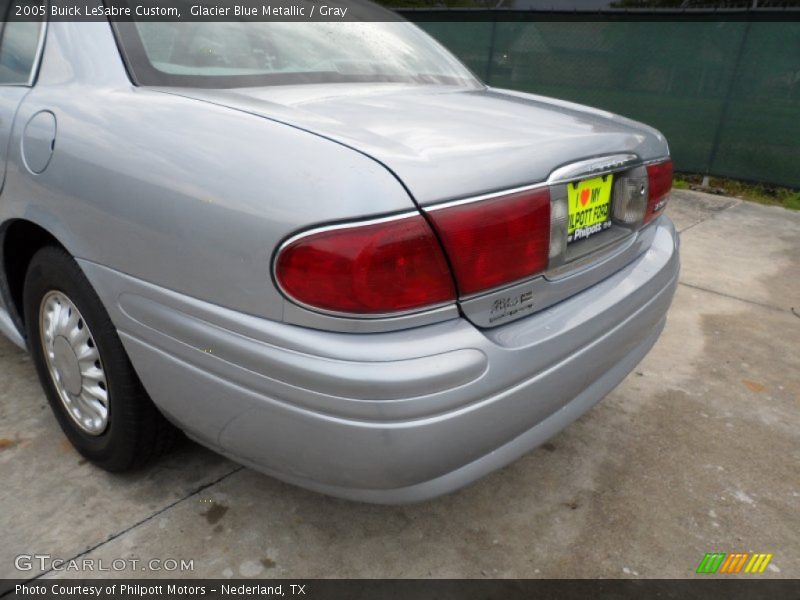 Glacier Blue Metallic / Gray 2005 Buick LeSabre Custom