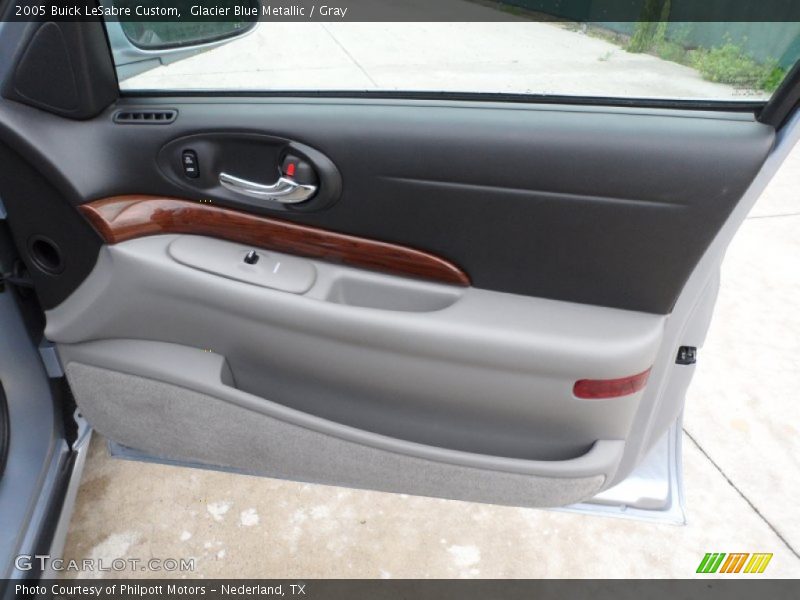 Glacier Blue Metallic / Gray 2005 Buick LeSabre Custom