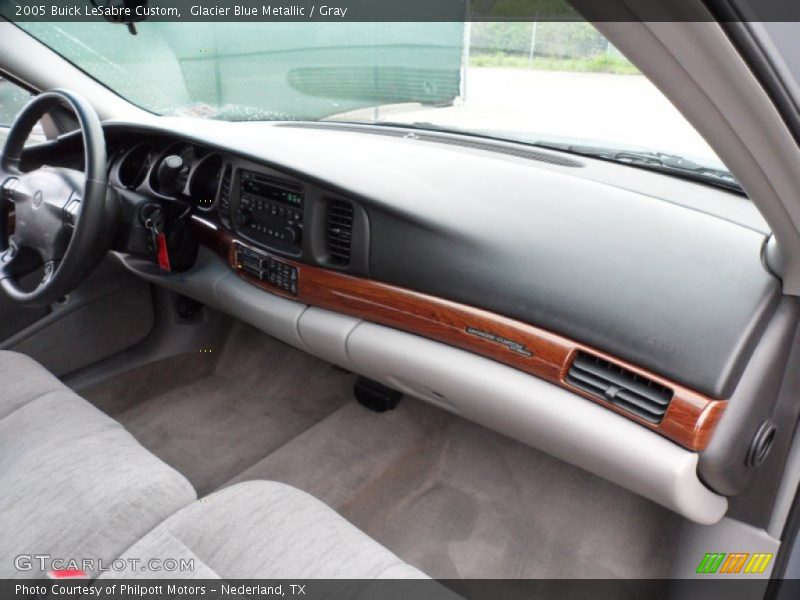 Glacier Blue Metallic / Gray 2005 Buick LeSabre Custom