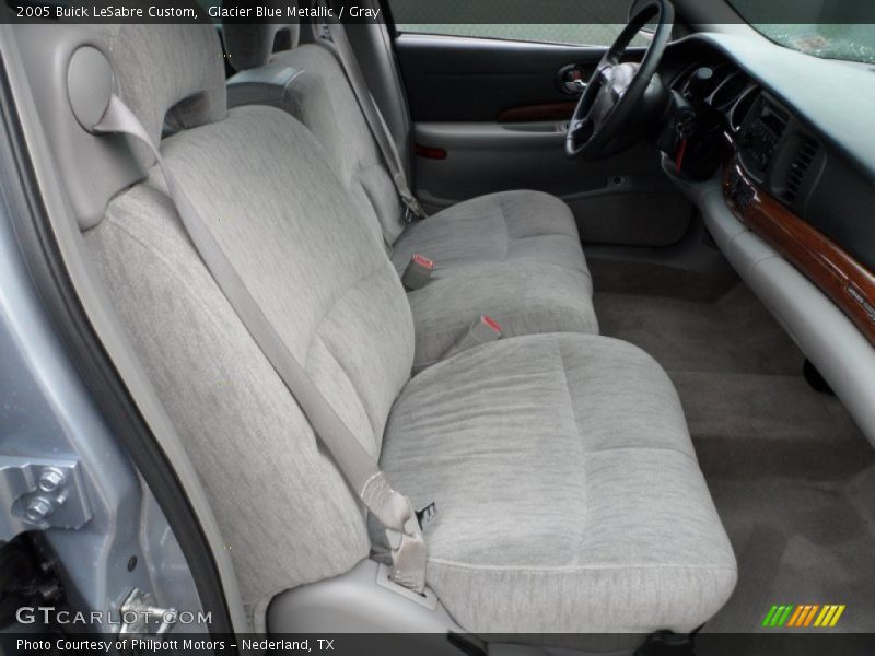 Glacier Blue Metallic / Gray 2005 Buick LeSabre Custom