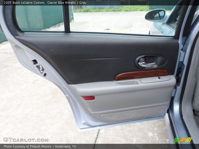 Glacier Blue Metallic / Gray 2005 Buick LeSabre Custom