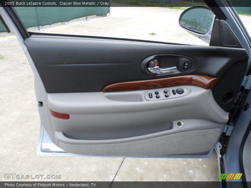 Glacier Blue Metallic / Gray 2005 Buick LeSabre Custom