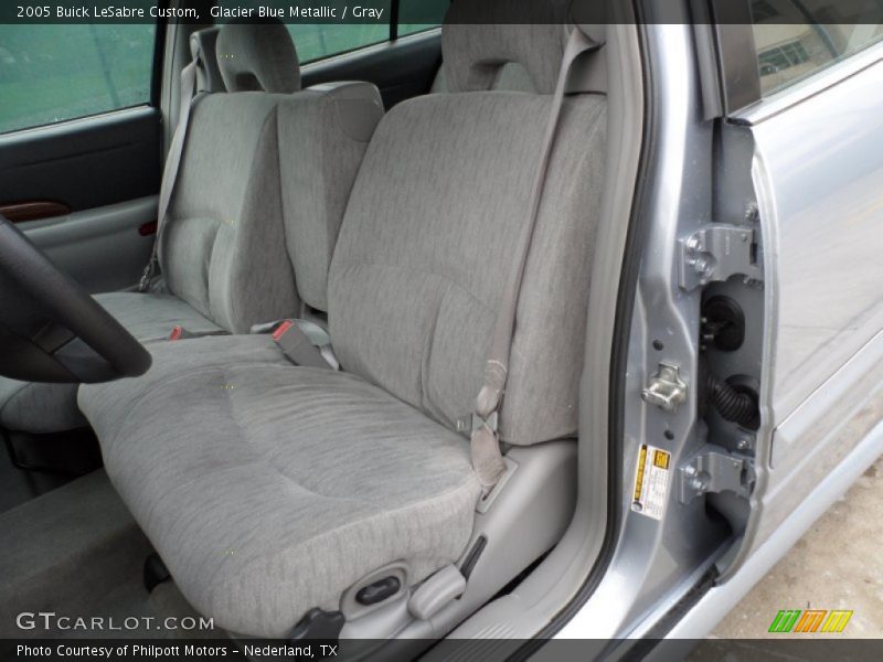 Glacier Blue Metallic / Gray 2005 Buick LeSabre Custom