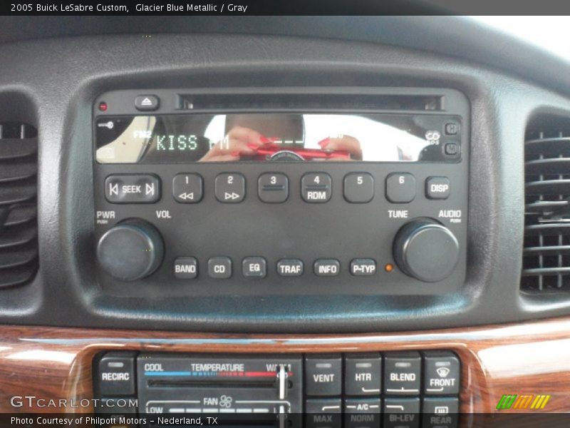 Glacier Blue Metallic / Gray 2005 Buick LeSabre Custom