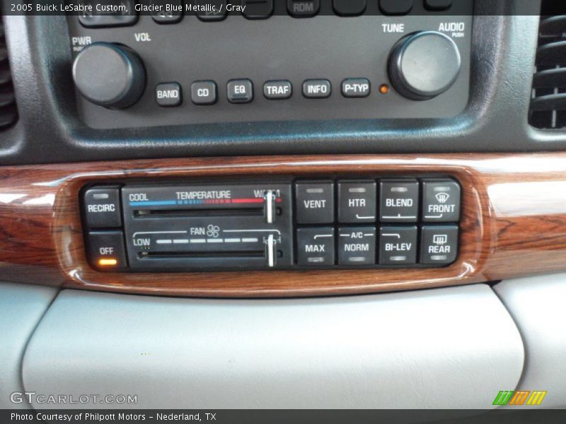 Glacier Blue Metallic / Gray 2005 Buick LeSabre Custom