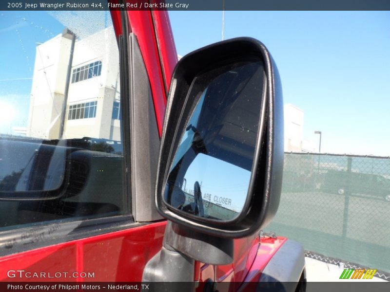 Flame Red / Dark Slate Gray 2005 Jeep Wrangler Rubicon 4x4