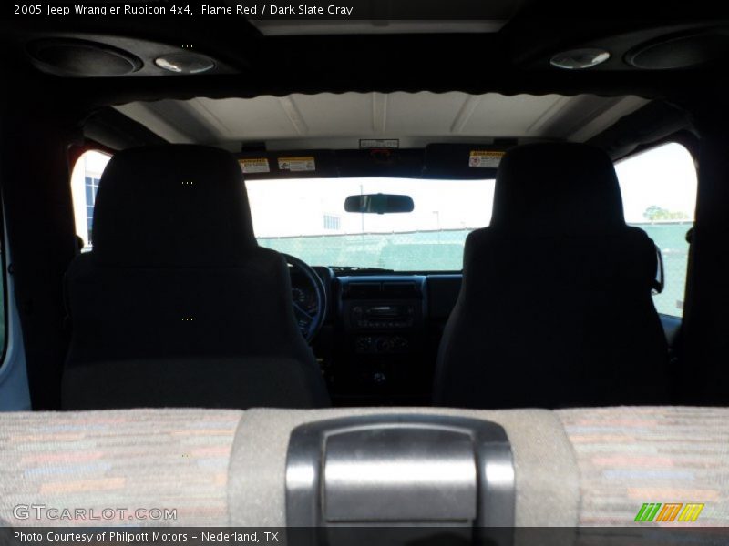 Flame Red / Dark Slate Gray 2005 Jeep Wrangler Rubicon 4x4