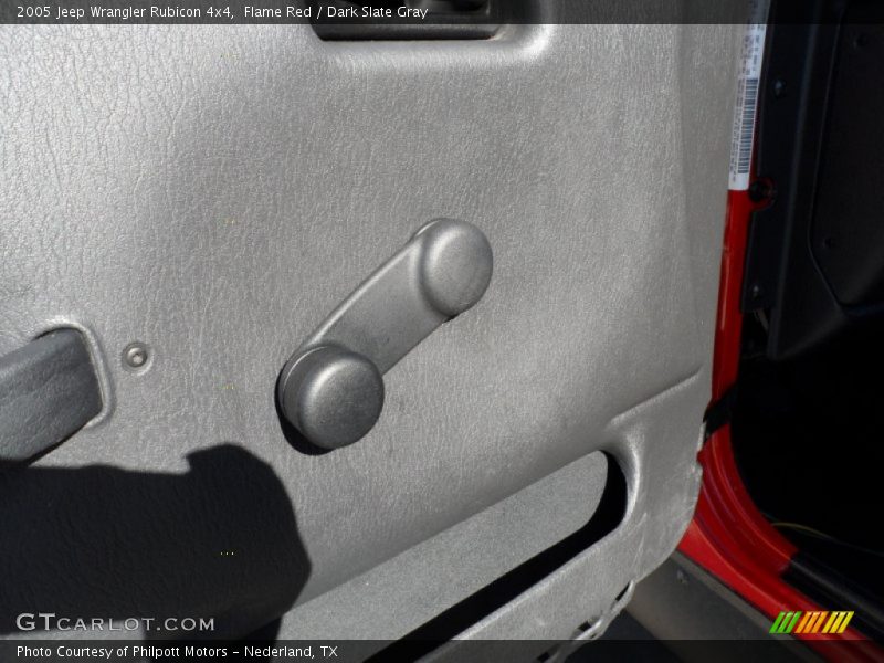 Flame Red / Dark Slate Gray 2005 Jeep Wrangler Rubicon 4x4