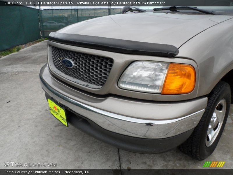 Arizona Beige Metallic / Heritage Medium Parchment 2004 Ford F150 XLT Heritage SuperCab