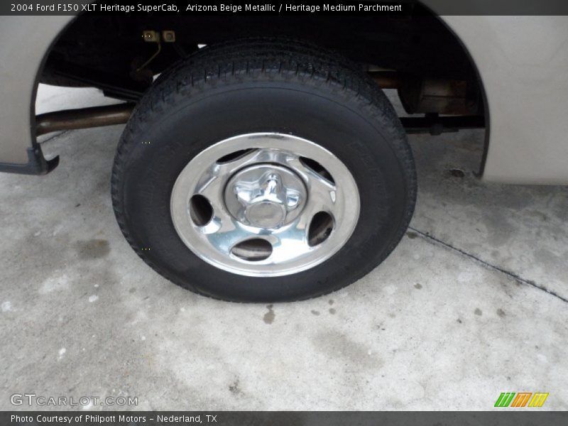 Arizona Beige Metallic / Heritage Medium Parchment 2004 Ford F150 XLT Heritage SuperCab