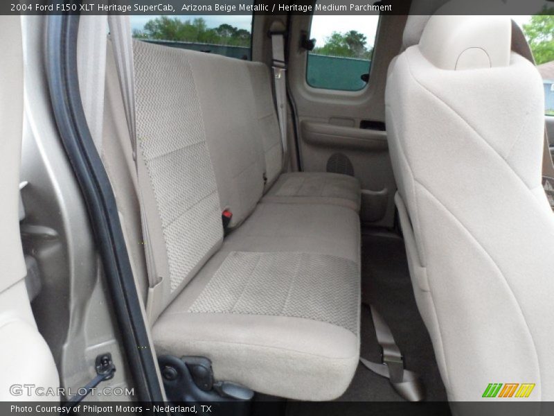 Rear Seat of 2004 F150 XLT Heritage SuperCab