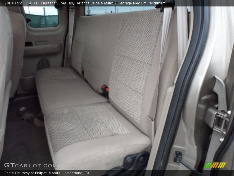 Rear Seat of 2004 F150 XLT Heritage SuperCab