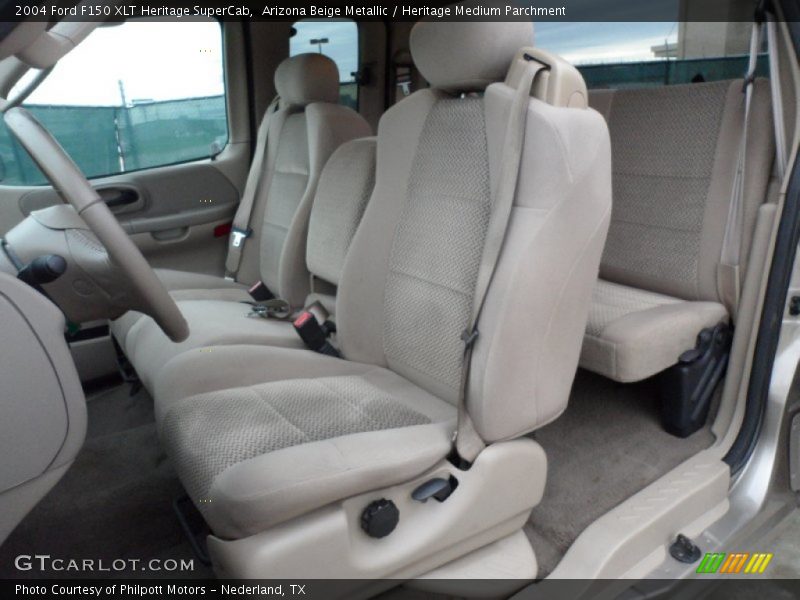 Front Seat of 2004 F150 XLT Heritage SuperCab